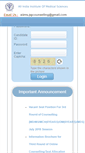 Mobile Screenshot of mdmsmch.aiimsexams.org